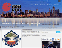 Tablet Screenshot of chicagodnn.org